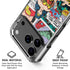 DC Comics Wonder Woman Comic Blast iPhone 18 Pro Clear Case