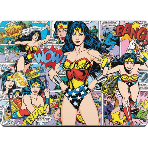 DC Comics Wonder Woman Comic Blast Apple MacBook Pro 14-inch Skin