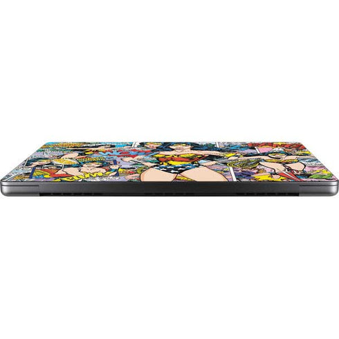 DC Comics Wonder Woman Comic Blast Apple MacBook Pro 14-inch Skin