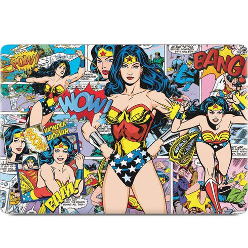 DC Comics Wonder Woman Comic Blast MacBook Skins
