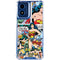 DC Comics Wonder Woman Comic Blast Moto G 5G (2024) Clear Case