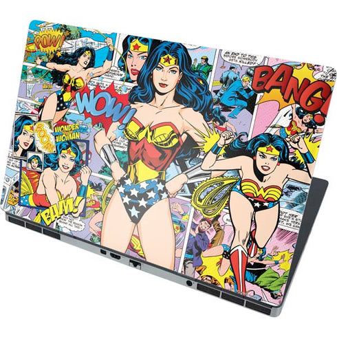 DC Comics Wonder Woman Comic Blast Dell Precision Skin