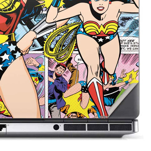 DC Comics Wonder Woman Comic Blast Dell Precision Skin