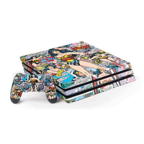 DC Comics Wonder Woman Comic Blast PlayStation PS4 Skins