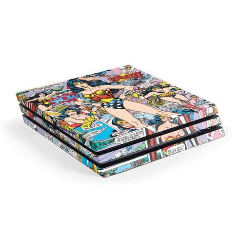 DC Comics Wonder Woman Comic Blast PlayStation PS4 Skins
