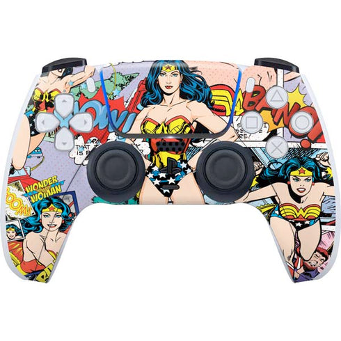 DC Comics Wonder Woman Comic Blast PlayStation PS5 Skins
