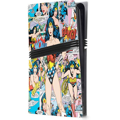 DC Comics Wonder Woman Comic Blast PlayStation PS5 Skins