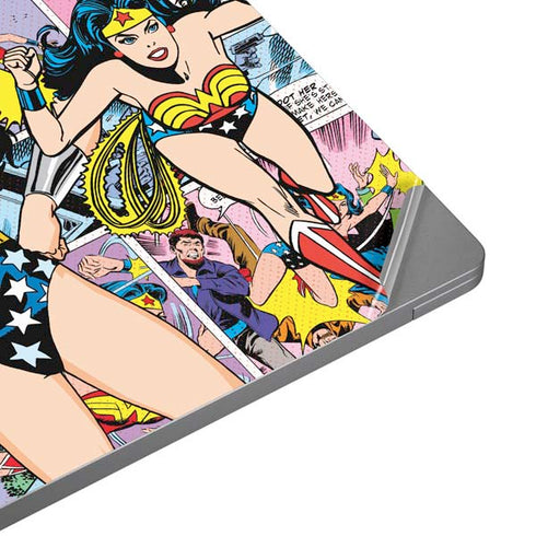 DC Comics Wonder Woman Comic Blast Laptop Skins