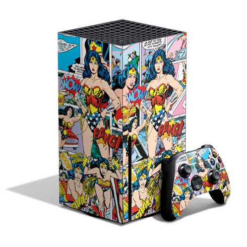 DC Comics Wonder Woman Comic Blast Xbox Series X Skins
