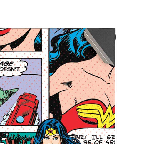 DC Comics Wonder Woman Comic Blast XBox Series X Digital Edition Console Skin