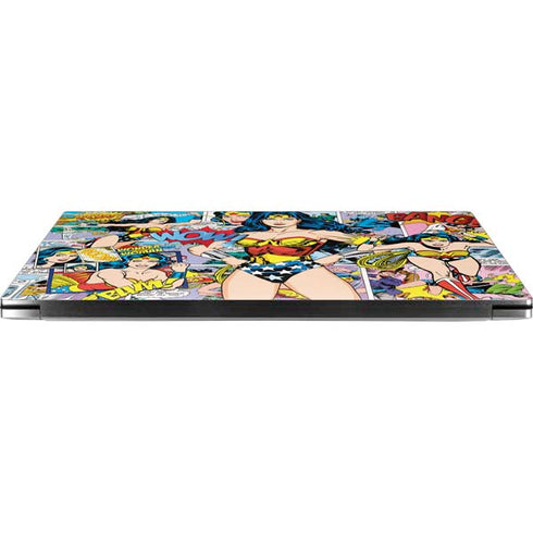 DC Comics Wonder Woman Comic Blast Dell XPS Skin