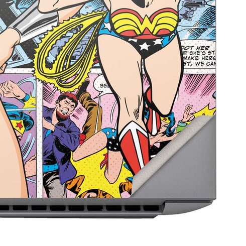 DC Comics Wonder Woman Comic Blast HP ZBook Fury 16 G10 Skin