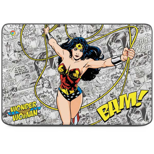 DC Comics Wonder Woman Classic Action Pose HP Chromebook Skin