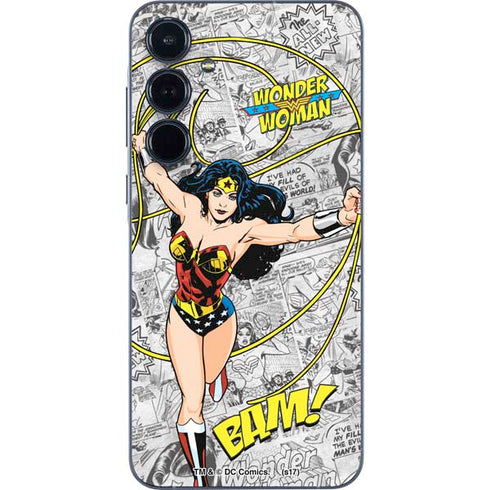 DC Comics Wonder Woman Classic Action Pose Galaxy A55 5G Skin