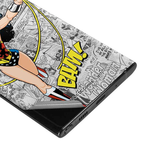 DC Comics Wonder Woman Classic Action Pose Galaxy Note 10 Plus Skin