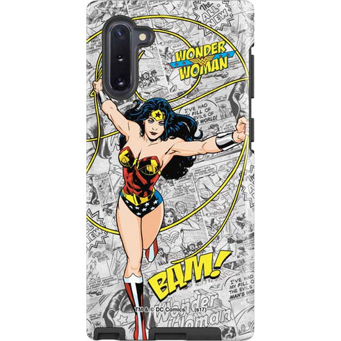 DC Comics Wonder Woman Classic Action Pose Galaxy Cases