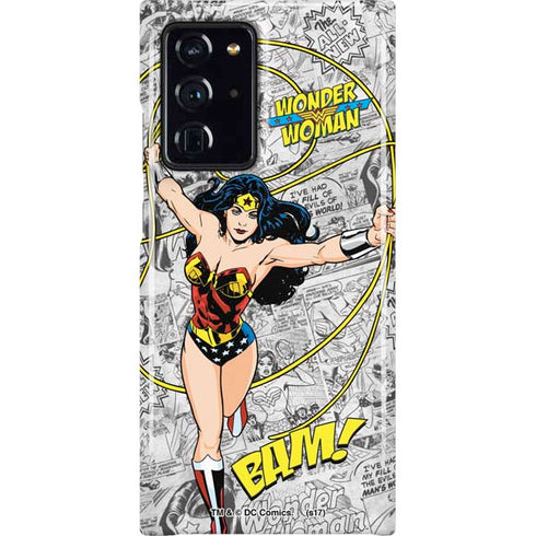 DC Comics Wonder Woman Classic Action Pose Galaxy Cases