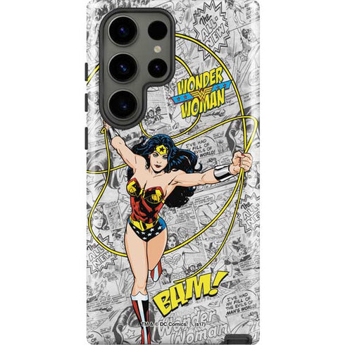 DC Comics Wonder Woman Classic Action Pose Galaxy S23 Ultra Pro Case