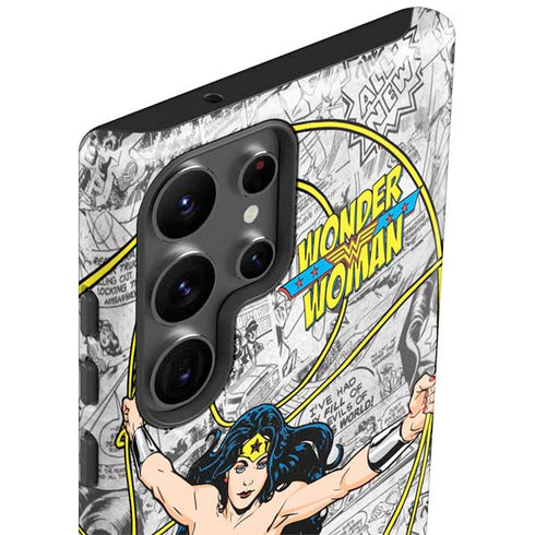 DC Comics Wonder Woman Classic Action Pose Galaxy S23 Ultra Pro Case
