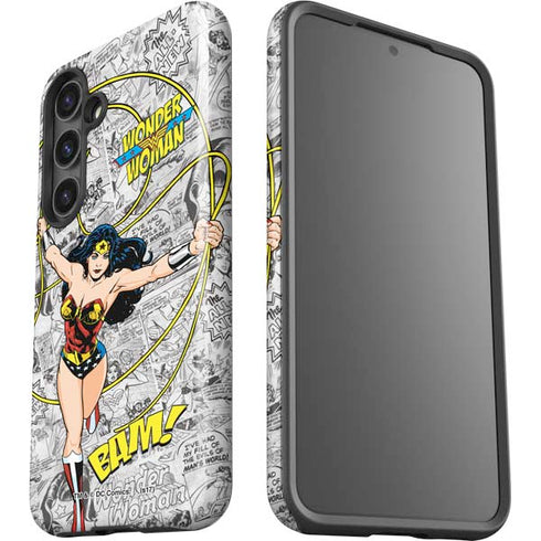 DC Comics Wonder Woman Classic Action Pose Galaxy S25 Impact Case