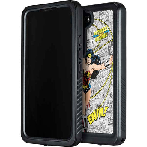 DC Comics Wonder Woman Classic Action Pose Galaxy S24 Waterproof Case