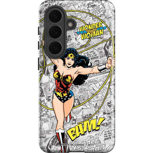 DC Comics Wonder Woman Classic Action Pose Galaxy S26 Impact Case