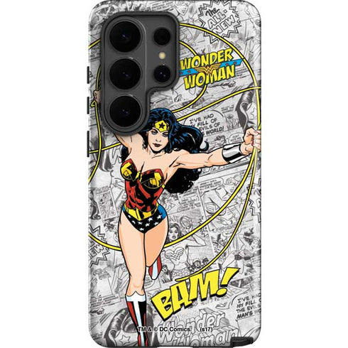 DC Comics Wonder Woman Classic Action Pose Galaxy S26 Ultra Impact Case
