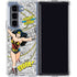 DC Comics Wonder Woman Classic Action Pose Galaxy Z Fold5 5G Clear Case