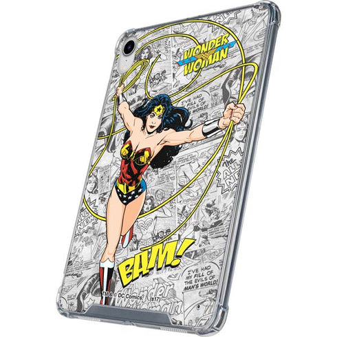DC Comics Wonder Woman Classic Action Pose iPad 11th Gen (2025) Clear Case