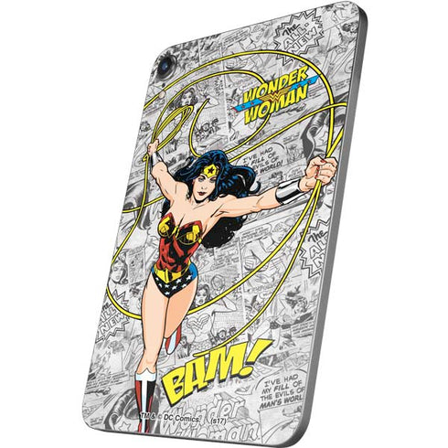 DC Comics Wonder Woman Classic Action Pose Apple iPad Mini Skin
