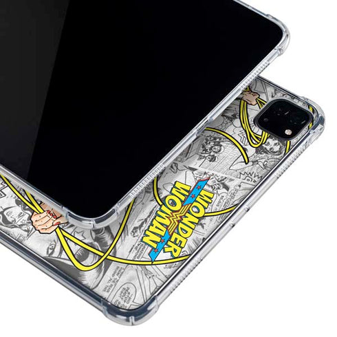 DC Comics Wonder Woman Classic Action Pose iPad Pro 11in (2024) Clear Case