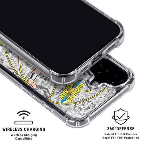 DC Comics Wonder Woman Classic Action Pose iPhone 16 Plus MagSafe Case