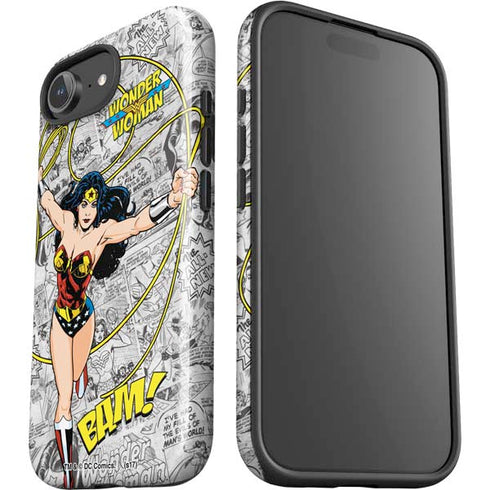 DC Comics Wonder Woman Classic Action Pose iPhone 16e Impact Case