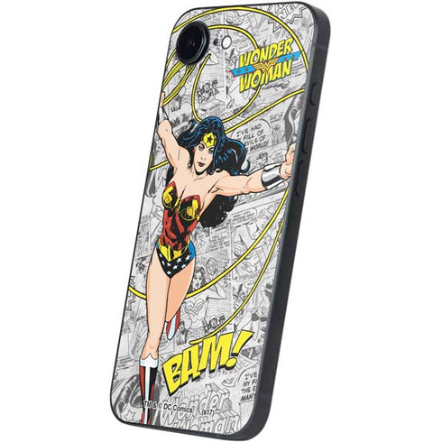 DC Comics Wonder Woman Classic Action Pose iPhone 16e Skin