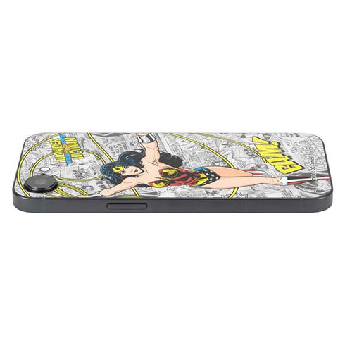 DC Comics Wonder Woman Classic Action Pose iPhone 16e Skin