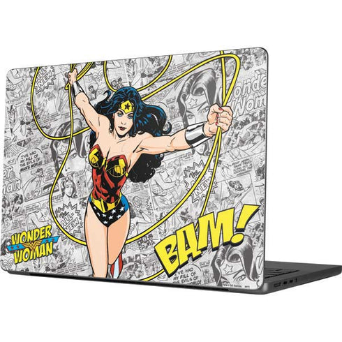 DC Comics Wonder Woman Classic Action Pose Apple MacBook Pro 14-inch Skin