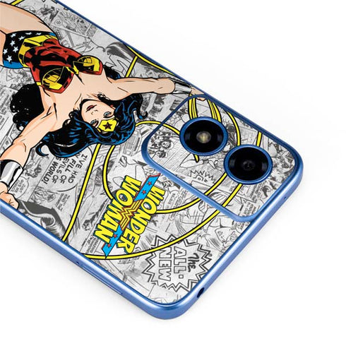 DC Comics Wonder Woman Classic Action Pose Moto G Play 4G (2024) Skin