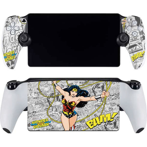 DC Comics Wonder Woman Classic Action Pose PlayStation Portal Remote Player Skin