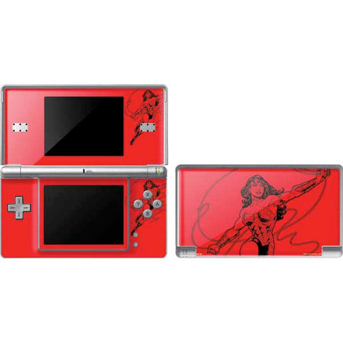 DC Comics Wonder Woman Comic Pop Nintendo Skins