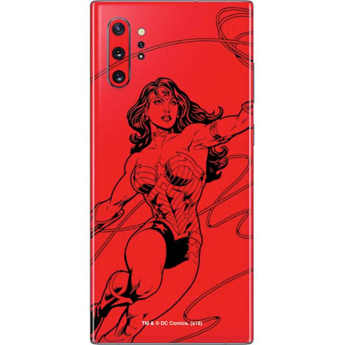 DC Comics Wonder Woman Comic Pop Galaxy Note 10 Plus Skin
