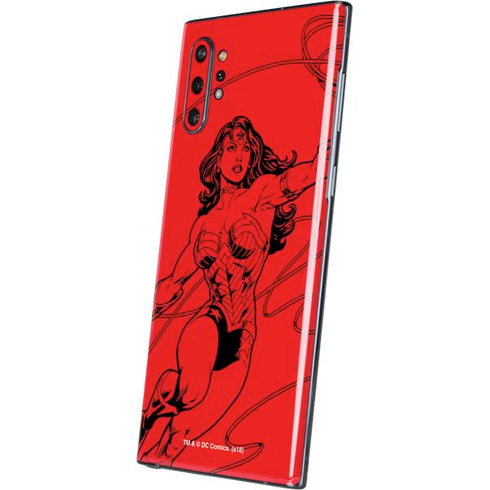 DC Comics Wonder Woman Comic Pop Galaxy Note 10 Plus Skin