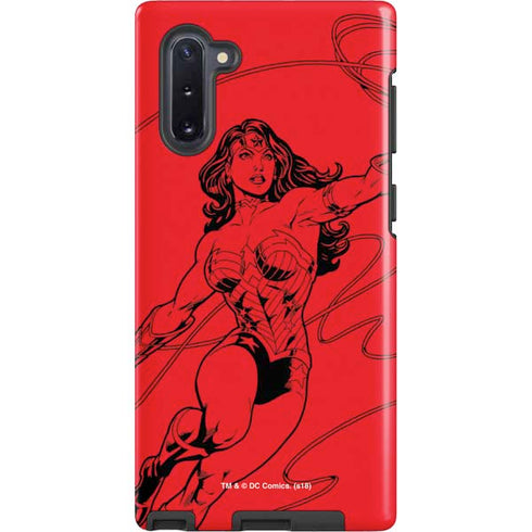 DC Comics Wonder Woman Comic Pop Galaxy Cases