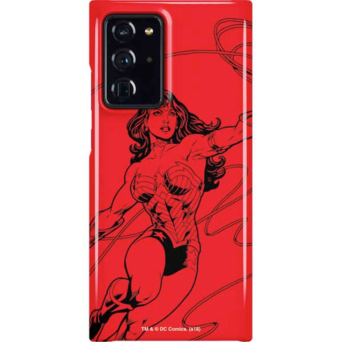 DC Comics Wonder Woman Comic Pop Galaxy Cases
