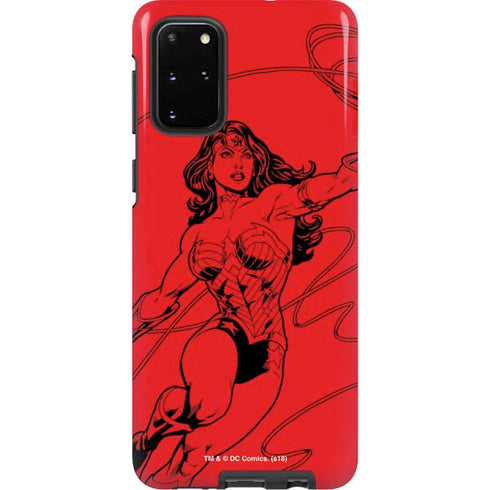 DC Comics Wonder Woman Comic Pop Galaxy S20 Plus Pro Case