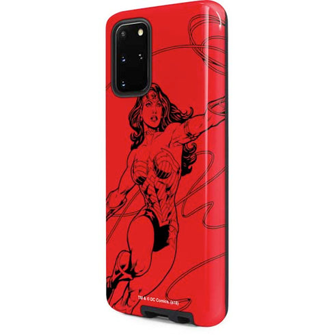 DC Comics Wonder Woman Comic Pop Galaxy S20 Plus Pro Case
