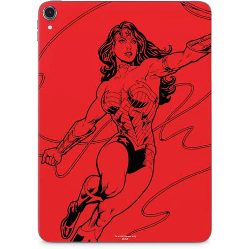 DC Comics Wonder Woman Comic Pop Apple iPad Pro Skin