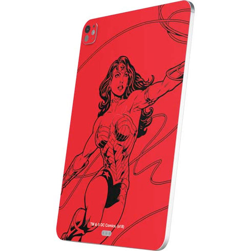 DC Comics Wonder Woman Comic Pop iPad Pro 13in M4 (2024) Skin