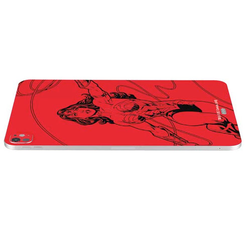 DC Comics Wonder Woman Comic Pop iPad Pro 13in M4 (2024) Skin