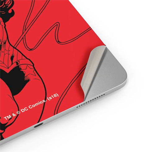 DC Comics Wonder Woman Comic Pop iPad Pro 13in M4 (2024) Skin