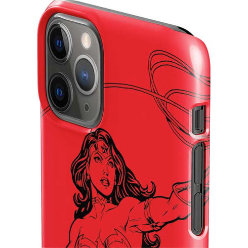 DC Comics Wonder Woman Comic Pop iPhone 11 Pro Lite Case